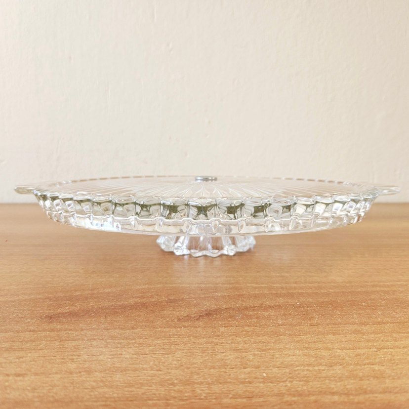 Alman, Walther-glas, kristal, sunumluk, kek, pasta standı. - Görsel 4