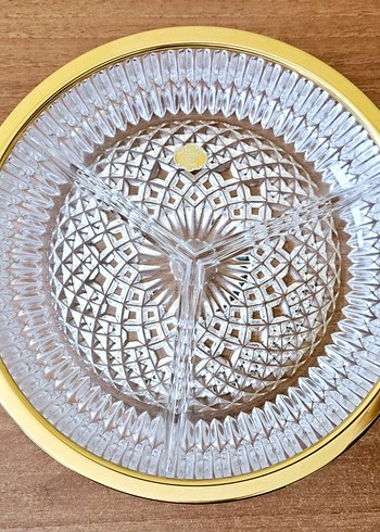 Alman BMF Blei Kristall, bölmeli kase - Görsel 2