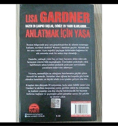  Lisa Gardner / Anlatmak İçin Yaşa