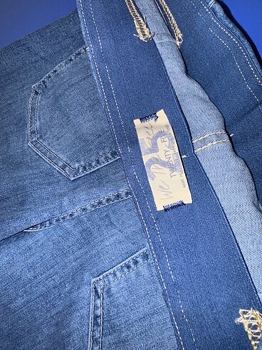 m Beden lacivert Renk Jean kot pantolon