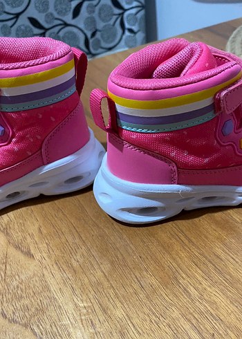 Vicco Kız Çocuk Renkli Pembe Spor Ayakkabı - Görsel 4