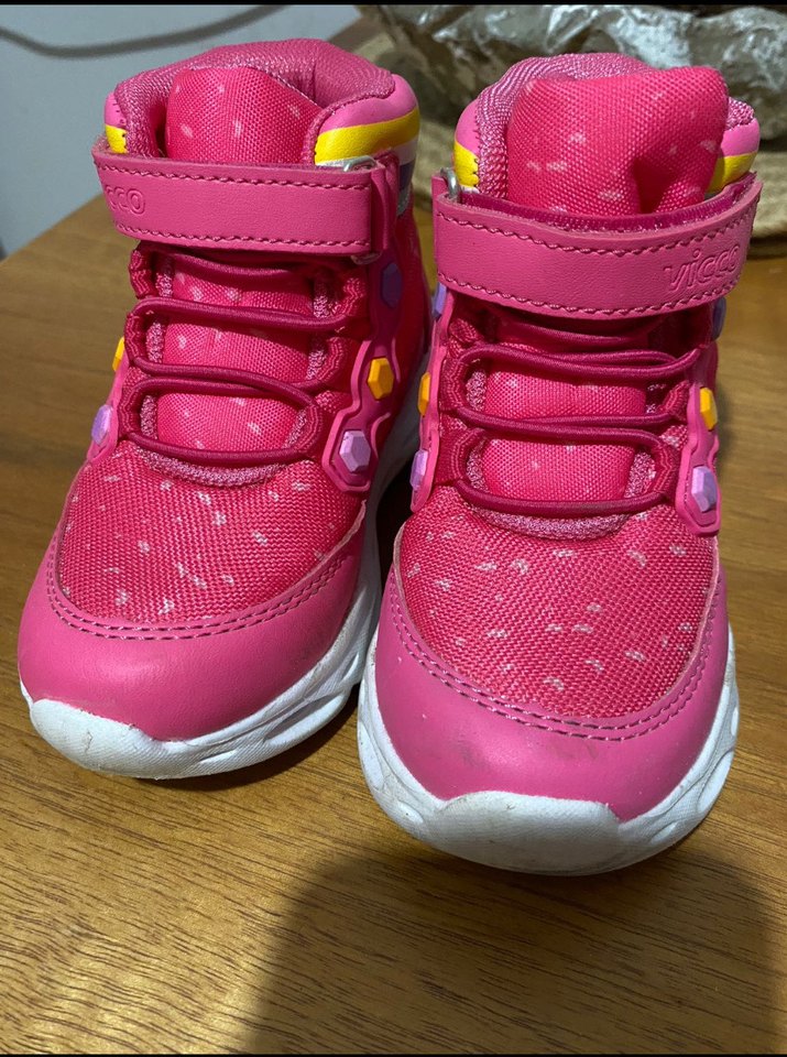 Vicco Kız Çocuk Renkli Pembe Spor Ayakkabı - Görsel 5