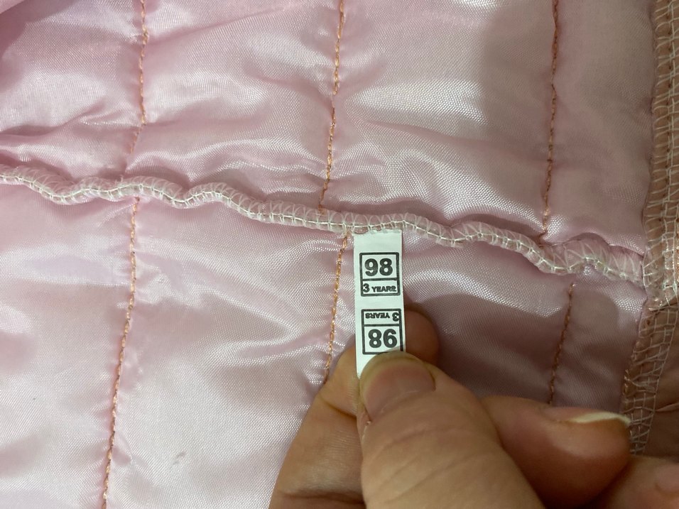 Kız Çocuk pembe Fermuarlı Yelek - Görsel 5