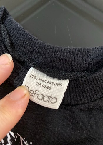 Erkek Çocuk Siyah Baskılı Sweatshirt - Görsel 3