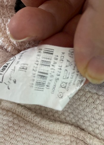 Kapüşonlu Pembe Kız Çocuk Triko Yelek - Görsel 3