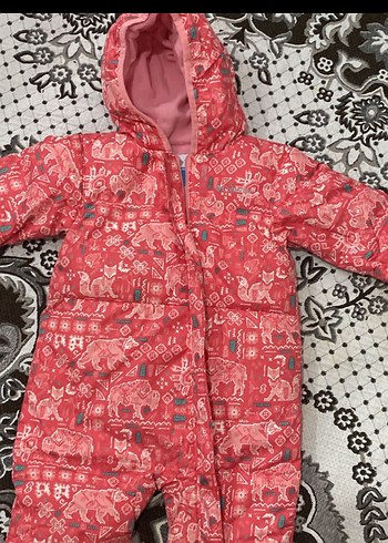 Columbia Pembe Kız Bebek Kar Tulumu - Görsel 3