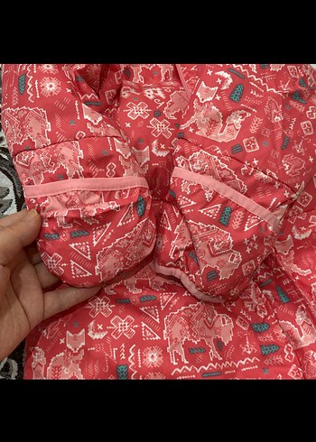 Columbia Pembe Kız Bebek Kar Tulumu - Görsel 7