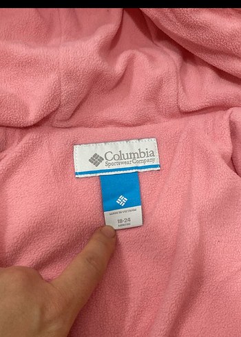 Columbia Pembe Kız Bebek Kar Tulumu - Görsel 4