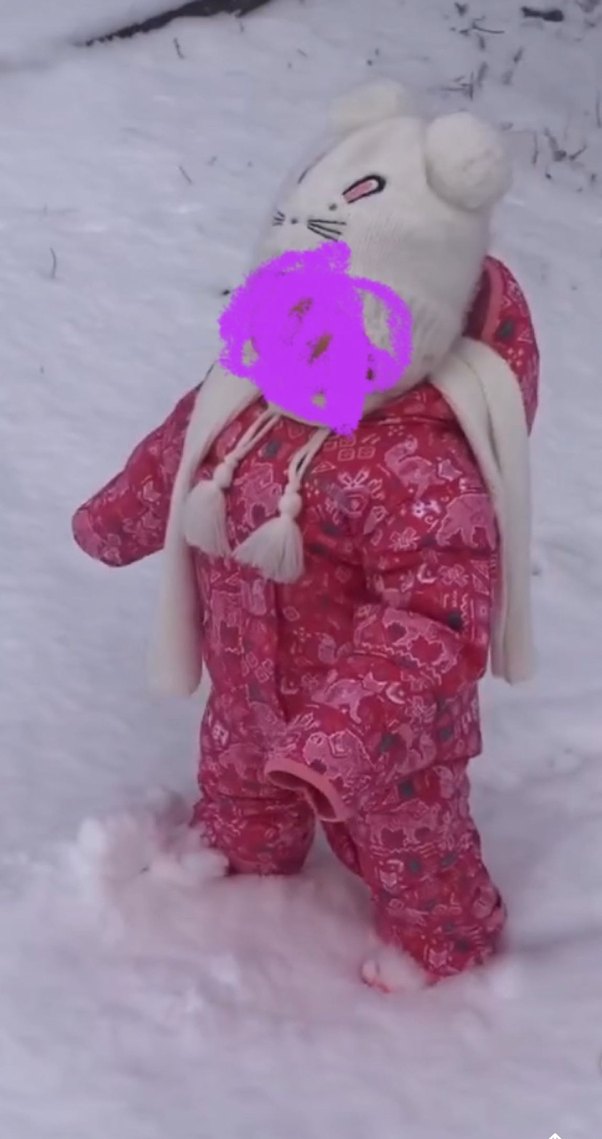 Columbia Pembe Kız Bebek Kar Tulumu - Görsel 2