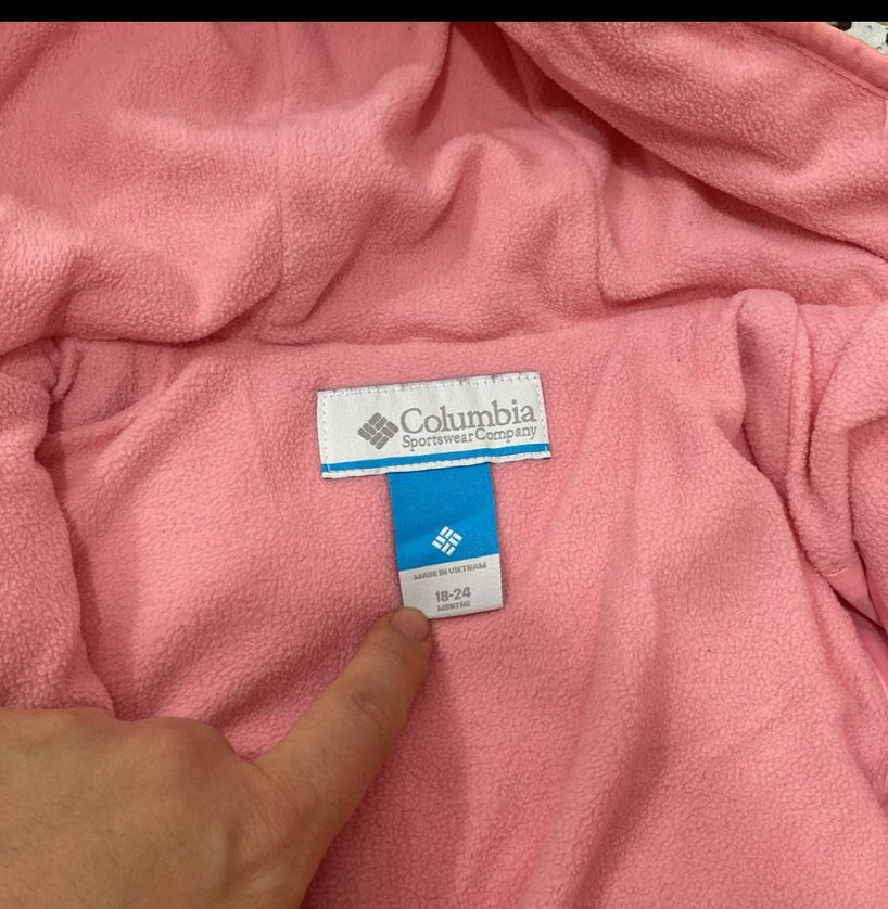 Columbia Pembe Kız Bebek Kar Tulumu - Görsel 4