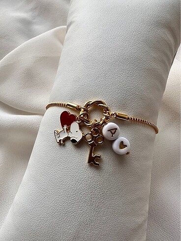 Snoopy sevgi bilekliği
