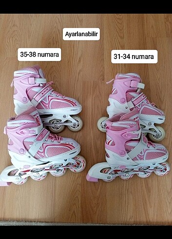 36 Beden Kız çocuk paten