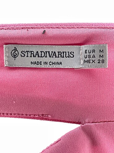 m Beden pembe Renk Stradivarius Bluz %70 İndirimli.