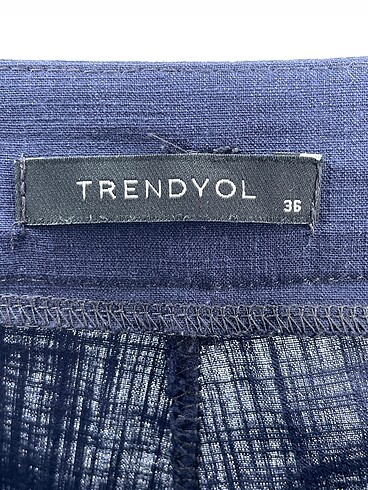 36 Beden lacivert Renk Trendyol & Milla Mini Şort %70 İndirimli.
