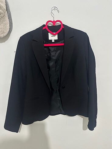 Siyah blazer ceket