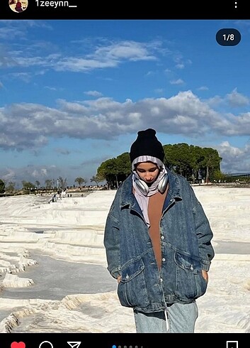 Trendyol & Milla oversize Kot çeket