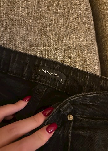 Trendyol & Milla TrendyolMilla Siyah Denim Boru Paça Pantolon
