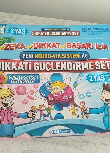  Beden Adeda dikkati güçlendirme seti