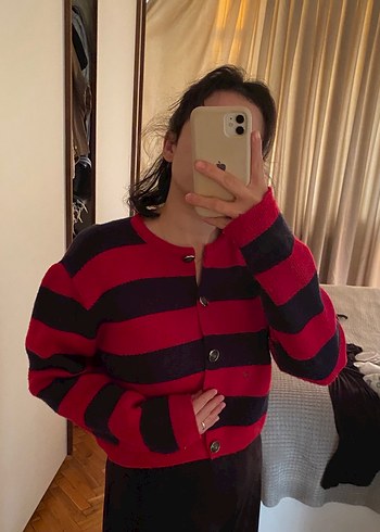 Crop hırka - Görsel 4