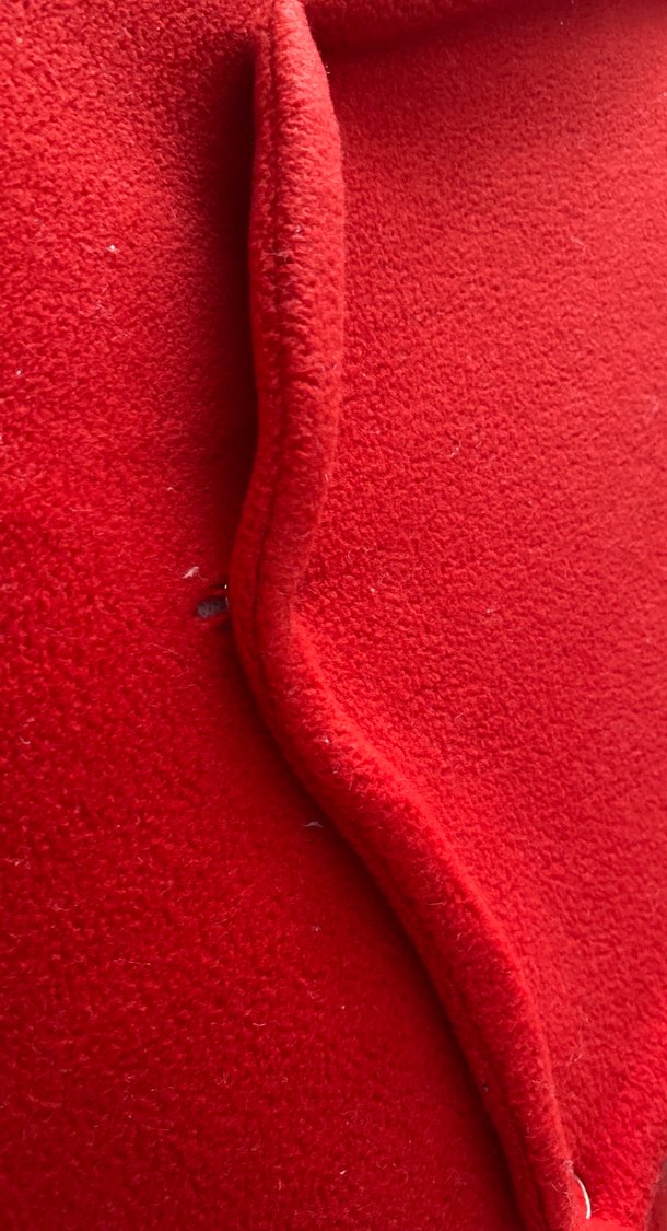 Kırmızı Peluş Bebek Oturma  Destek Yastığı - Görsel 4