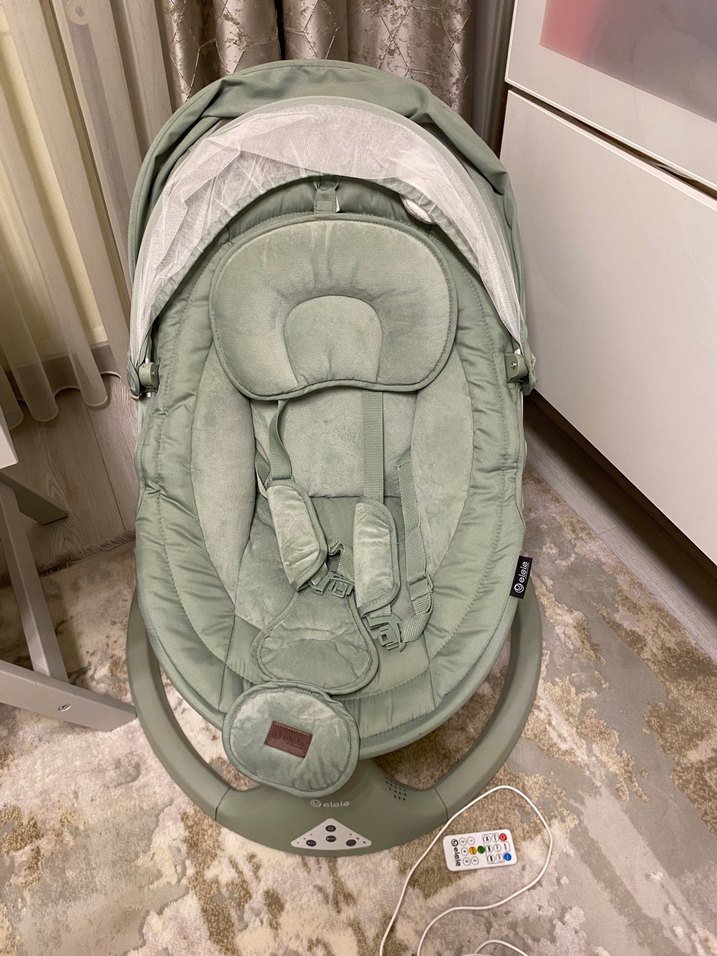 Elele Dormire 2 Elektrikli Otomatik Sallanan Kademeli Ana Kucağı - Görsel 3