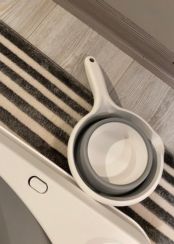 Katlanabilir Bebek Küveti ve Katlanabilir Kova Seti - Görsel 6