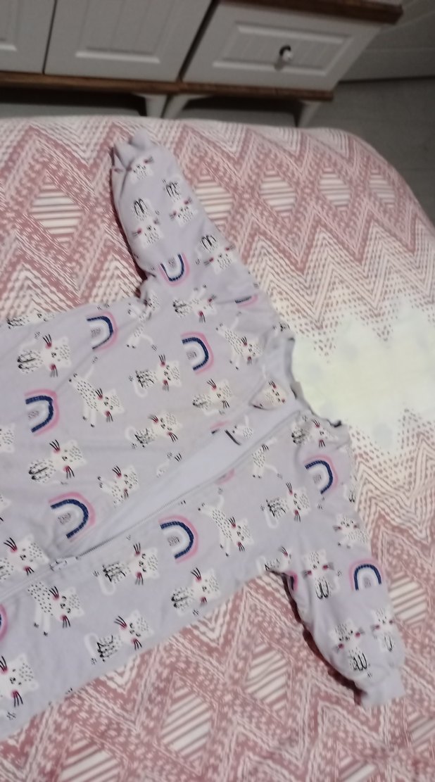 Renkli Bağlama Desenli Bebek Tulumu - Görsel 5