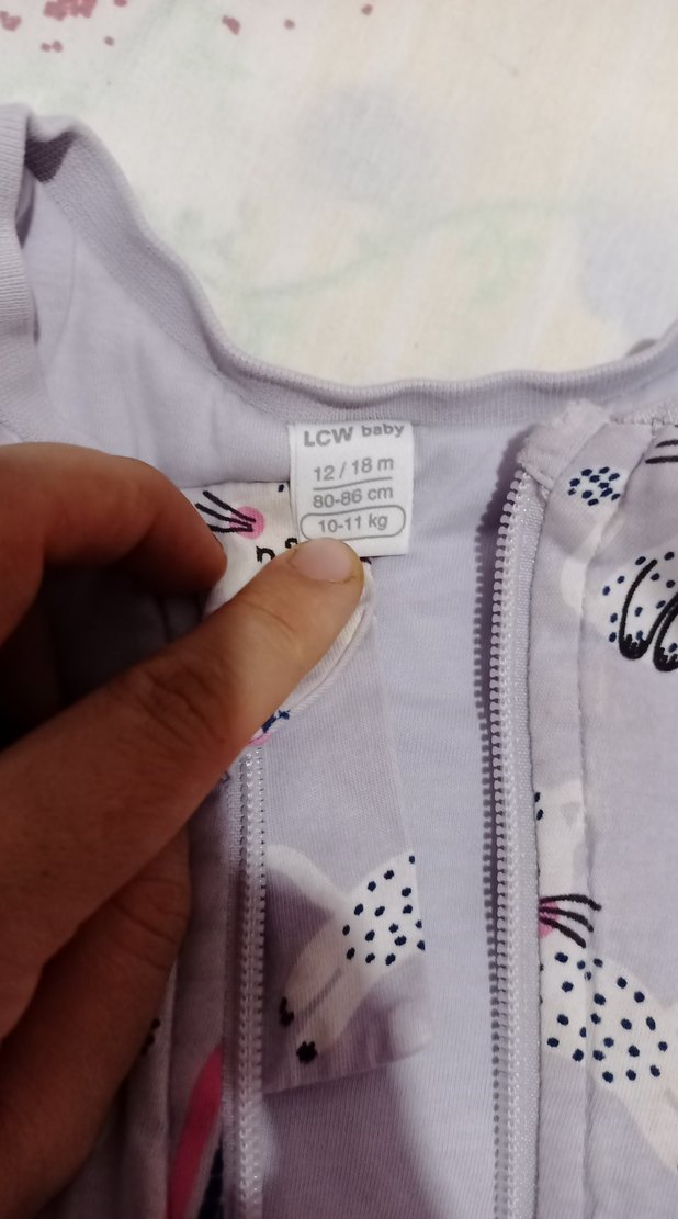 Renkli Bağlama Desenli Bebek Tulumu - Görsel 4