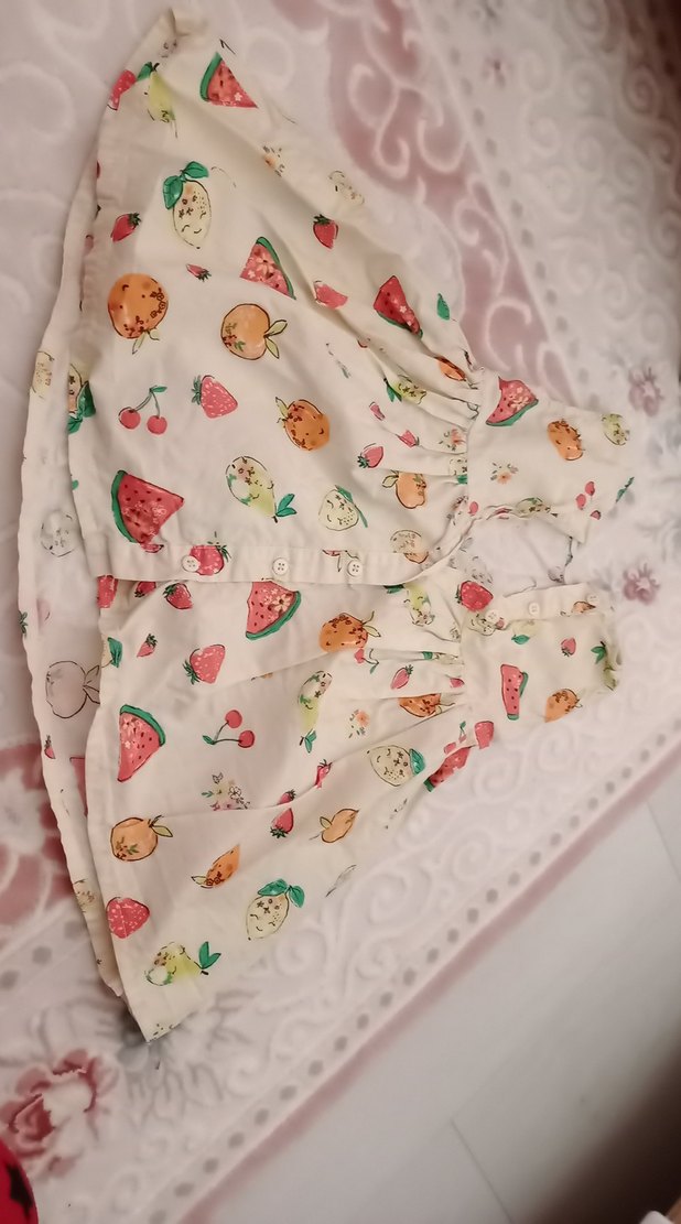 Kolsuz, Fırfırlı Bohem Kız Elbisesi - Görsel 2