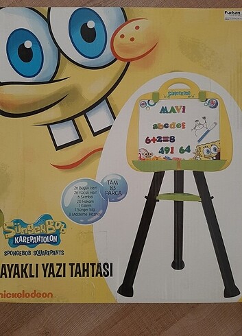 Beden Sünger Bob yazı tahtası