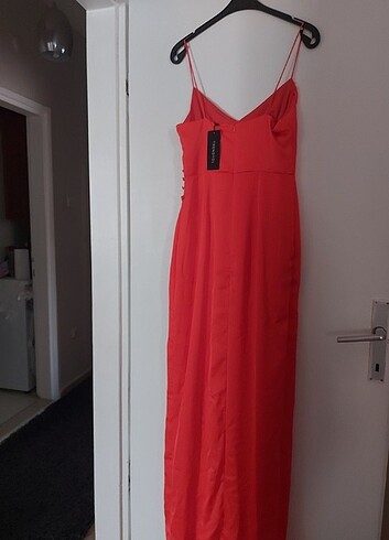 Trendyol & Milla Oranje sıfır elbise 