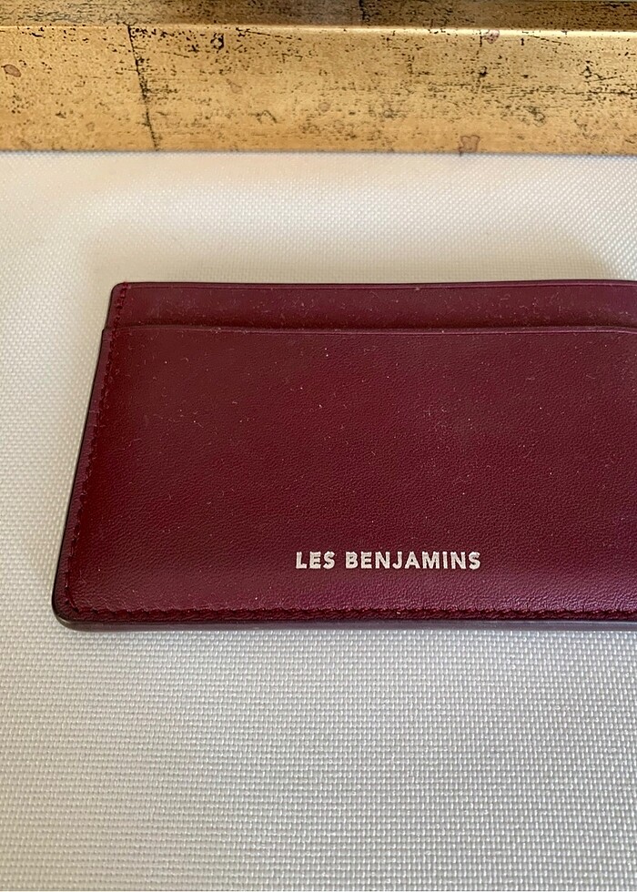 Les Benjamins Bordo Unisex Kartlık - Görsel 3