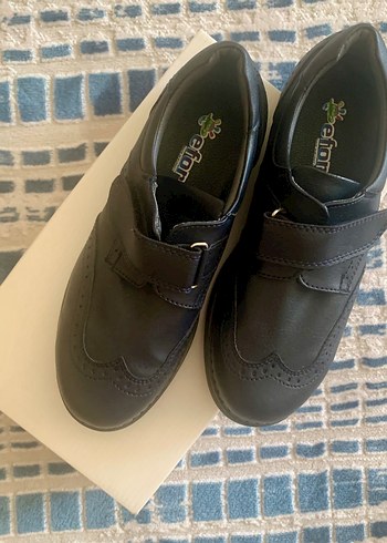 Lacivert Tokalı Erkek Çocuk Özel Ayakkabı - Görsel 3