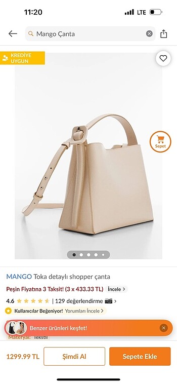 Mango çanta