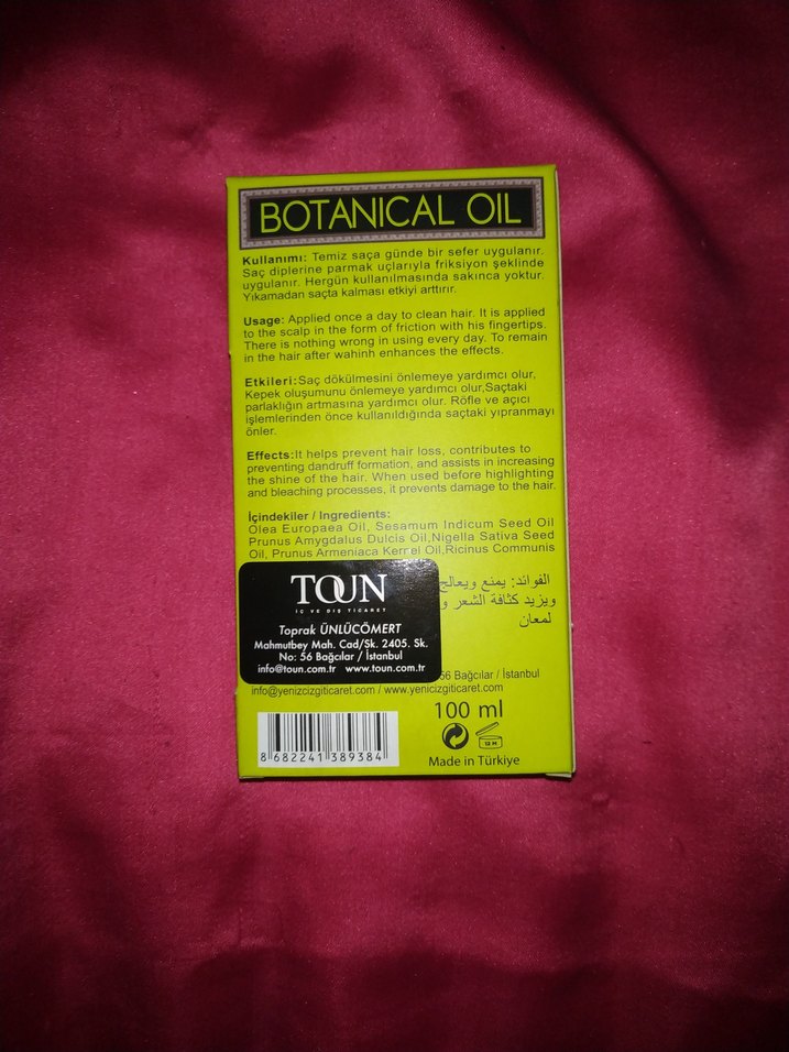 Gitane's Botanical Oil Saç Serumu - Görsel 2