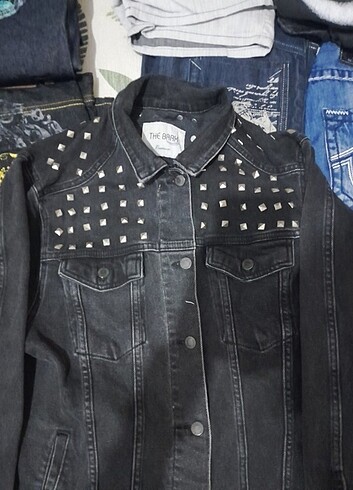 Punk kot ceket y2k grunge metalhead