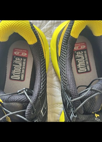 Sarı Siyah Desenli Erkek Spor Ayakkabı - Görsel 3