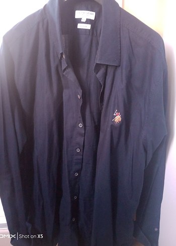 Siyah Erkek Keten Gömlek Uzun Kollu - Görsel 4
