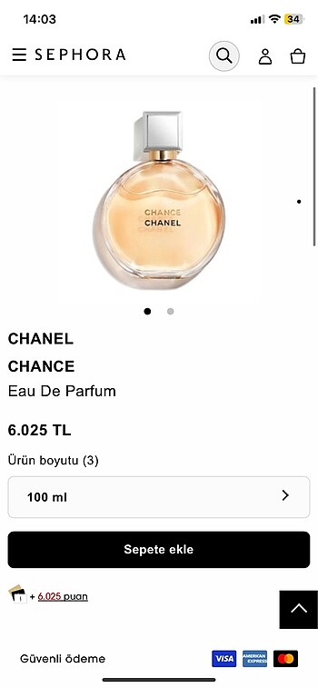 Chanel Chanel chance