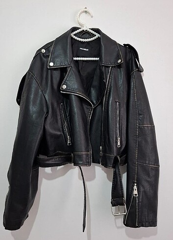 Pull and Bear pull&bear deri ceket 