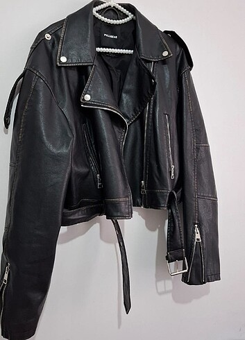 l Beden pull&bear deri ceket 