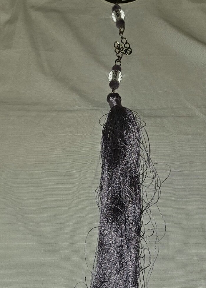 Perde için Osmanlı tuğralı dekoratif askı.  - Görsel 2