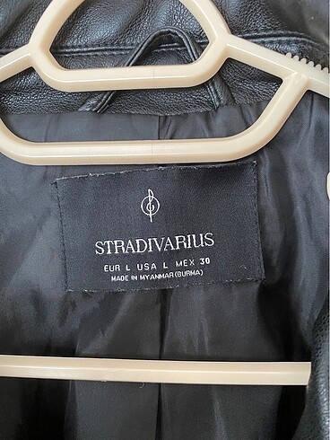 Stradivarius Stradivarius Suni Deri Biker Ceket