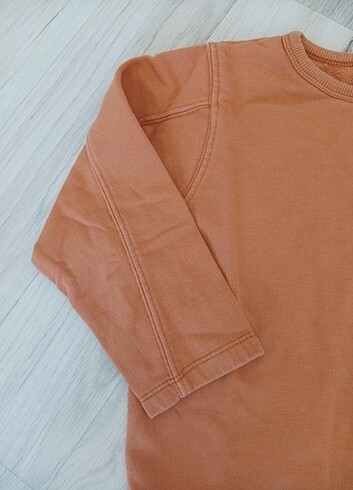 24-36 Ay Beden turuncu Renk Lc Waikiki Erkek çocuk sweatshirt 24-36 ay 92-98 cm
