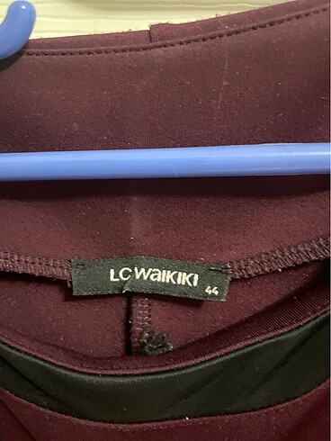 LC Waikiki Bordo lcw elbise