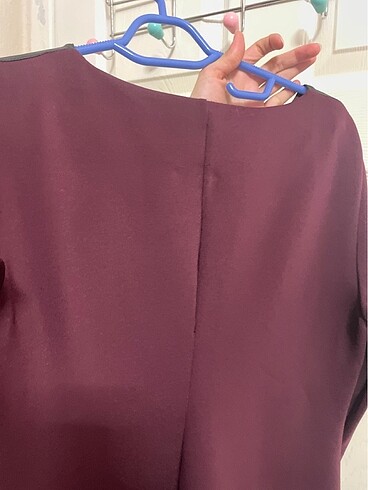 xl Beden Bordo lcw elbise