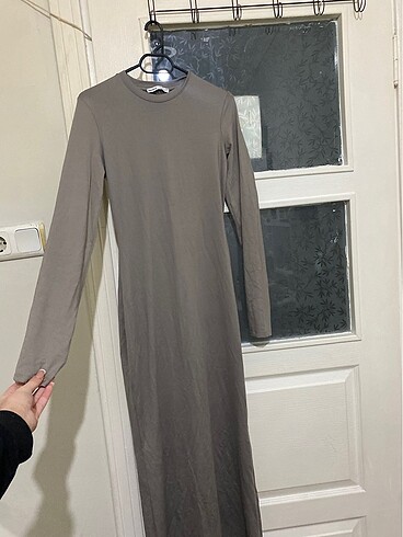 Bershka uzun midi elbise