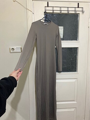 Bershka Bershka uzun midi elbise