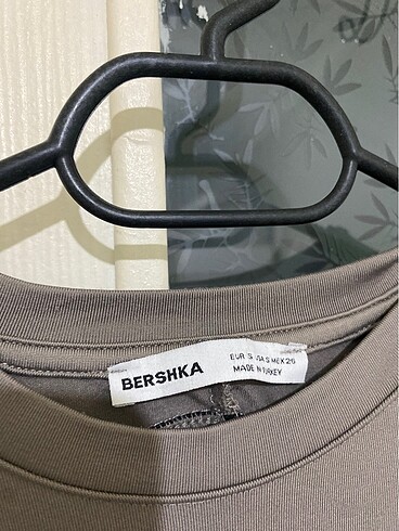s Beden kahverengi Renk Bershka uzun midi elbise