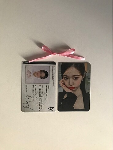  Wonyoung IVE Photocard